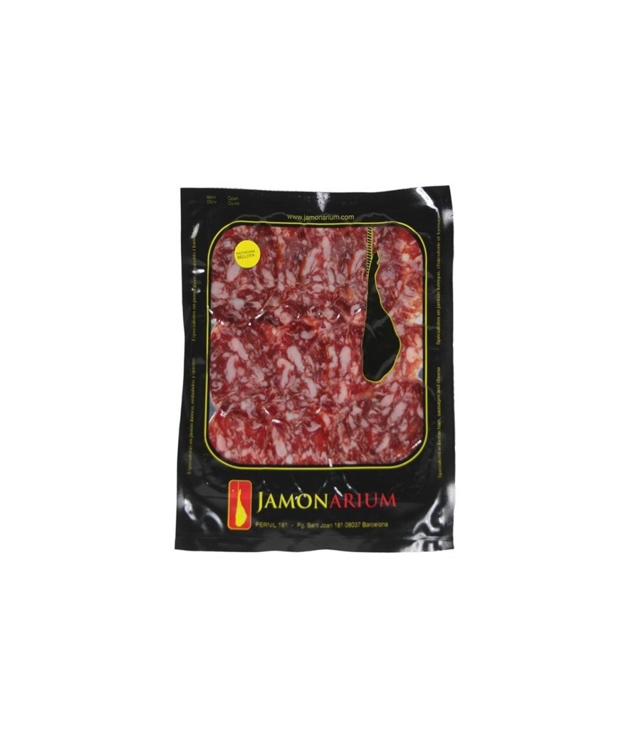 Iberische Bellota Dauerwurst “Salchichón” geschnitten (Scheiben)