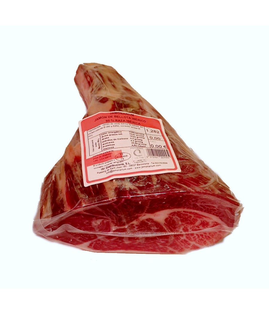 Bellota Iberico ham, 50% iberian breed boneless - top half