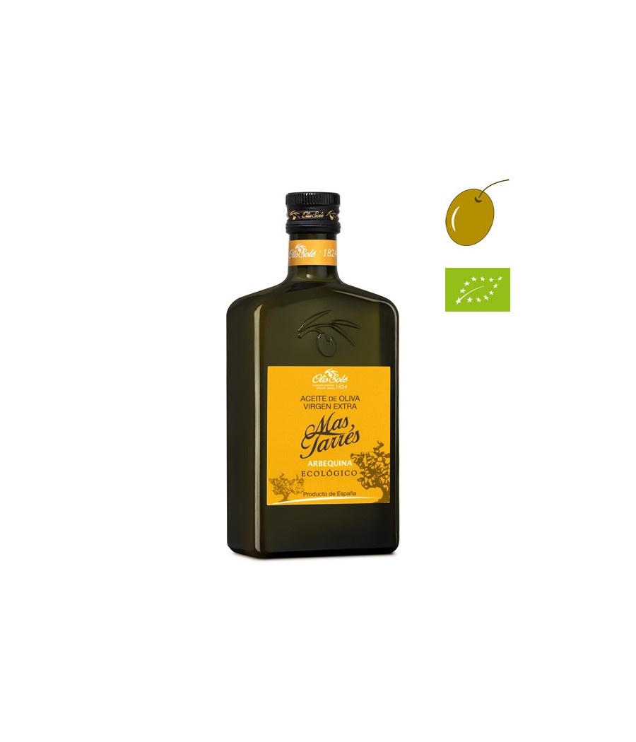 Mas Tarrés Arbequina BIO 500ml, Huile extra vierge d'olive
