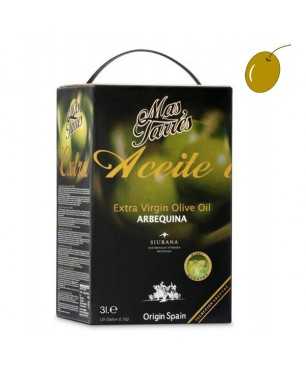 Mas Tarrés Arbequina 3l, Huile d'olive extra vierge, AO Siurana