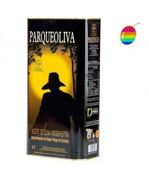 Parqueoliva coupage 5l, Extra Virgin Olive Oil, D.O. Priego de Córdoba