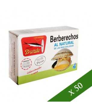 BOX x50 - Dardo cockles natural 30/35 pieces (Rias gallegas)
