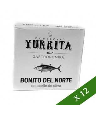 BOX x12 - Das Thunfischstúck in Olivenöl Extra Vergine von Yurrita 266grs