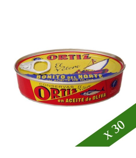 BOX x30 - Bonito del norte Ortiz en aceite de oliva 112gr