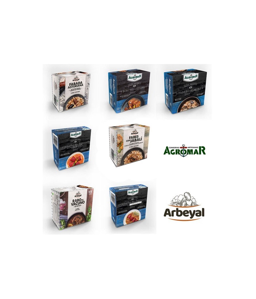 Geschenkset bewahrt MEER UND BERG - Agromar & Arbeyal