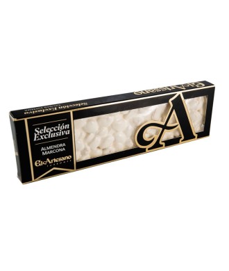 Turrón "Torrone" di Alicante con mandorle marcona 67% 220g El Artesano, IGP Turrón de Jijona