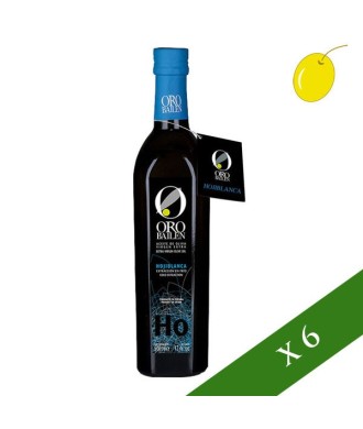 BOITE x6 --- Oro de Bailén Hojiblanca 500ml, Huile d'Olive Extra Vierge de Jaén