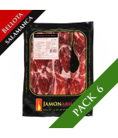 PACK 6 - Ibérico Bellota Ham (Salamanca), 100% iberian breed - Pata Negra sliced 100g
