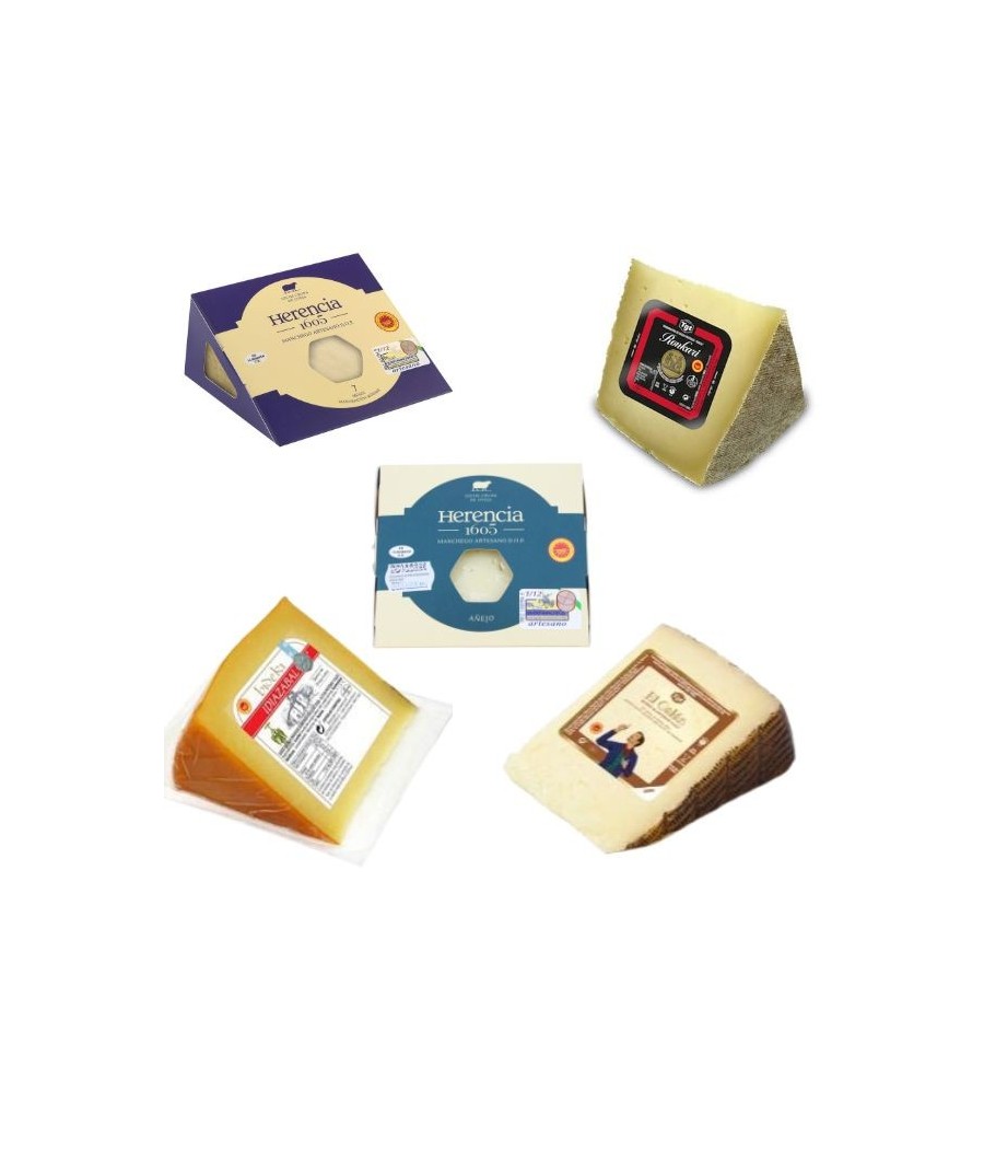 Pack Q1 - Spanish selection of cheeses