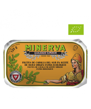 Makrelenfilet in nativem Olivenöl ökologisch extra Minerva 120g