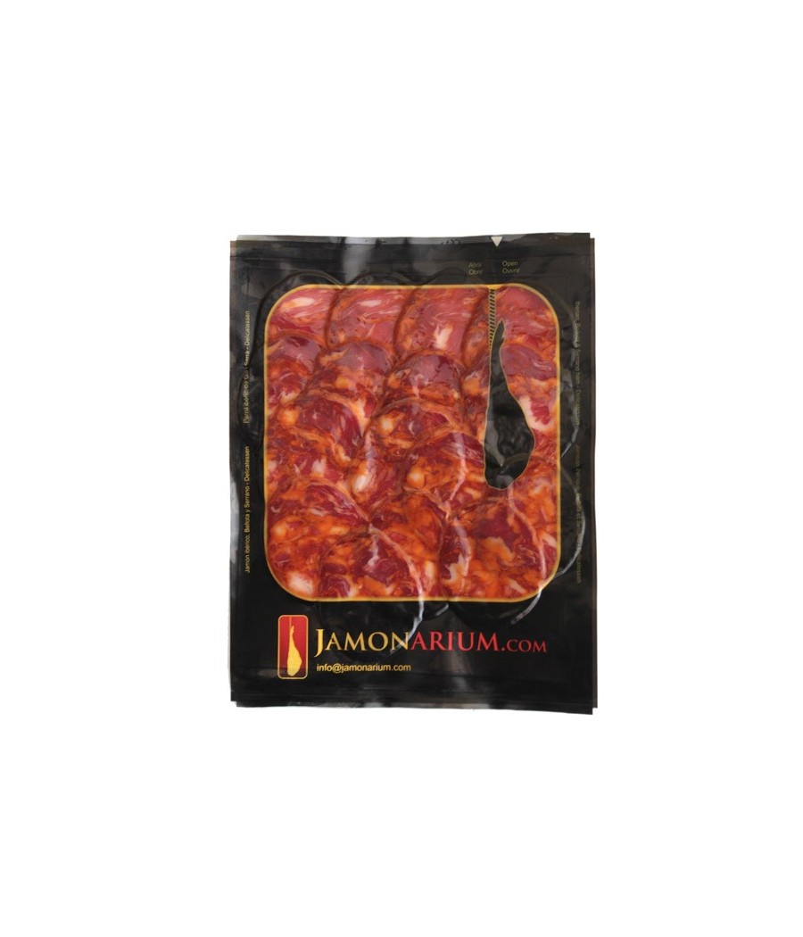 Chorizo ​​Iberico Bellota sliced - Spanish delicatessen