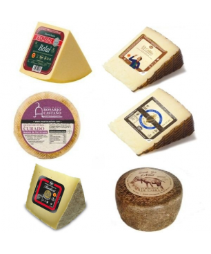 Hamper CHEESE LOVER - Spanish selection of cheeses