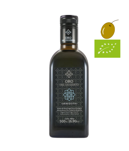 Oro del Desierto Arbequina Organic 500ml, Extra Virgin Olive Oil
