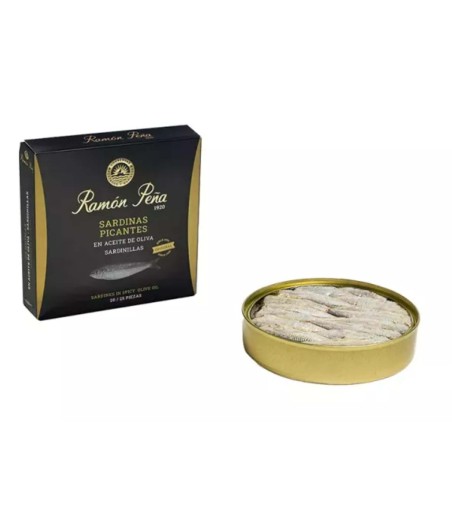 Ramón Peña Sardines in spicy olive oil (20-25 units) &quot;Black Label&quot;