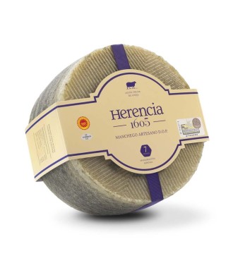 Cured Cheese Herencia 1605 Artisan, D.O. Manchego WHOLE