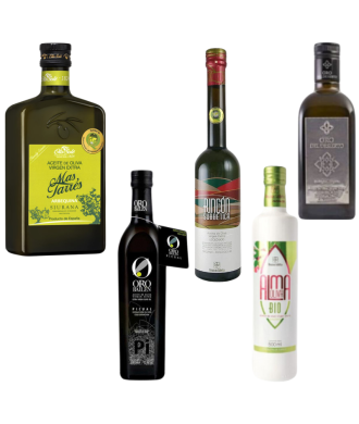 Lote AOVE PREMIUM - Los 5 mejores aceites de oliva virgen extra del mundo