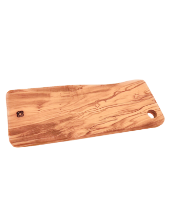 Tabla de corte o servicio forma natural, madera de olivo (3)