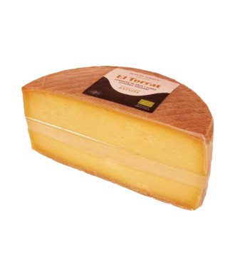 Organic and artisan aged cheese "El Torrat" Mas el Garet mixed milks (cow and goat milk) - WHOLE 2.25 kg