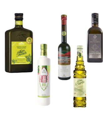 Lote AOVE PREMIUM - Los 5 mejores aceites de oliva virgen extra del mundo