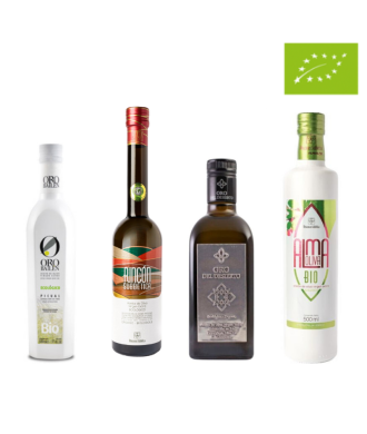 Coffret AVOE BIO- Les 4 meilleurs huile d'olive bio