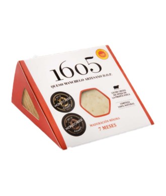 Cured Cheese Herencia 1605 Raw Sheep Milk, D.O Manchego PORTION