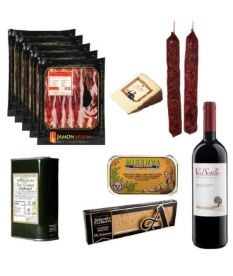 Plus Assortment Hamper, 50% Bellota sliced