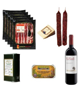 Plus Assortment Hamper, 50% Bellota sliced