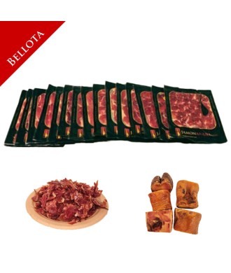 Épaule de Bellota Ibérico, 50% Raza Ibérico - ENTIÈRE tranchée