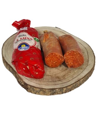 Sobrasada (majorcan sausage) Superior La Luna, IGP Sobrasada de Mallorca "the red one"