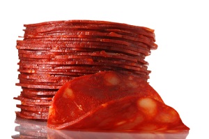 types chorizo meat used pork