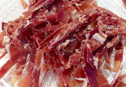 How to profit the ham bits from the end of the ham Iberian?